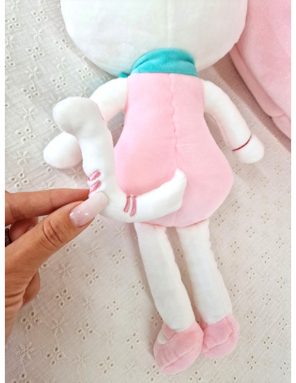 Ghiozdan personalizat fetita Pisi cu papusica detasabila