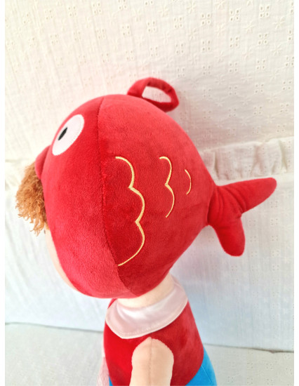 Papusa personalizata fetita Pestisor XL