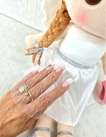 Papusa Ingeras Alb 2