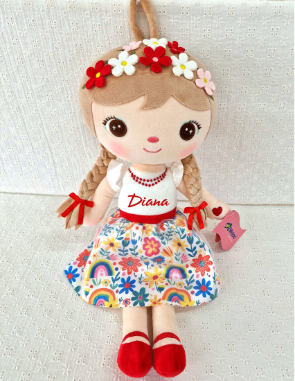 Papusa Fetita Floricica