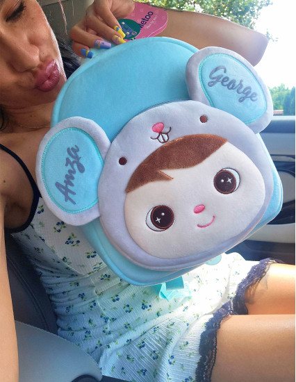 Ghiozdan personalizat baietel Soricel