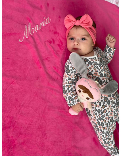 Papusa mica personalizata fetita Iepuras 2