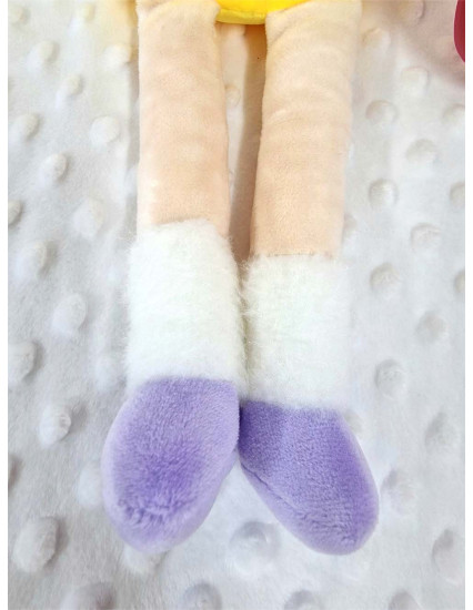 Papusa personalizata fetita Unicorn Curcubeu