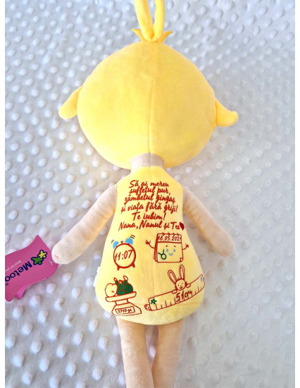 Papusa personalizata baietel/fetita Pui