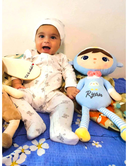 Papusa personalizata baietel/fetita Pinguin 2