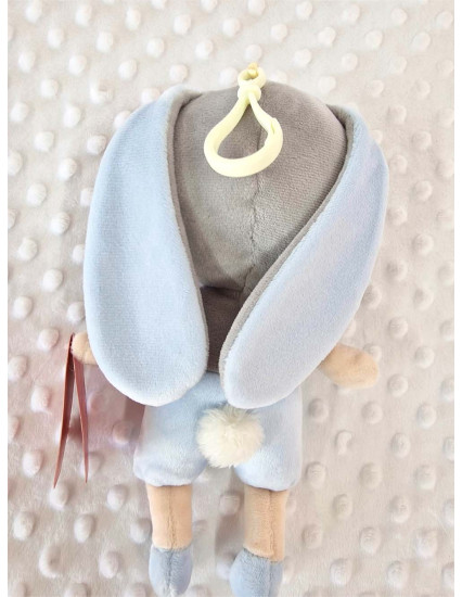 Papusa mica personalizata baietel Iepur