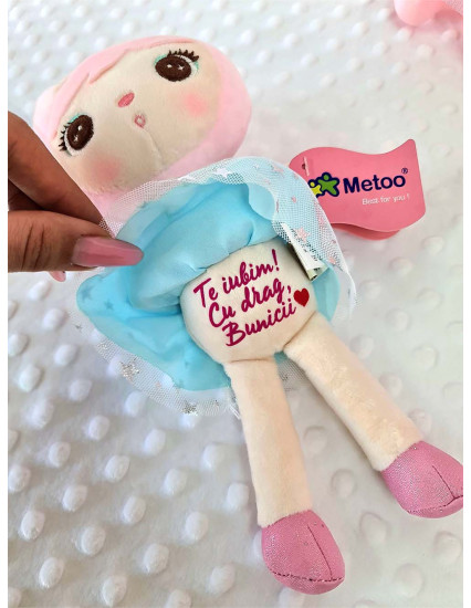 Păpusă personalizată din pluș Îngeraș mică
