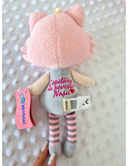 Papusa mica personalizata fetita Pisica