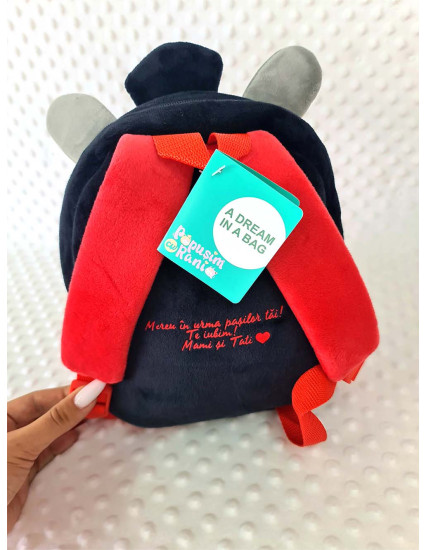 Ghiozdan personalizat fetita/baietel Zebra