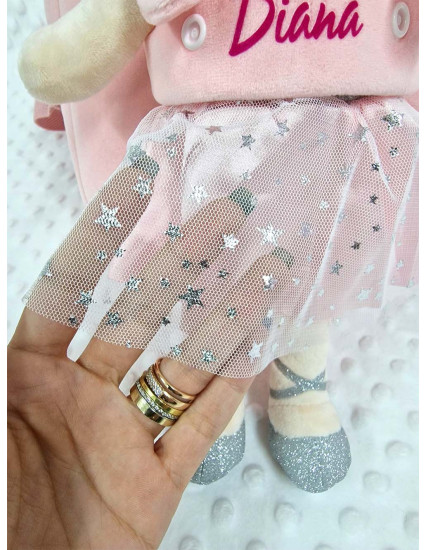 Ghiozdan personalizat fetita Ingeras Roz cu...