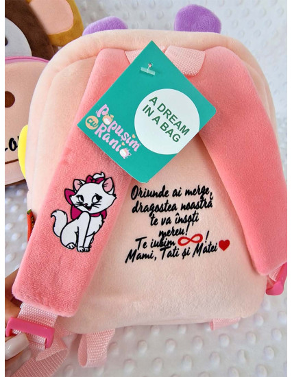 Ghiozdan personalizat fetita Fluturas