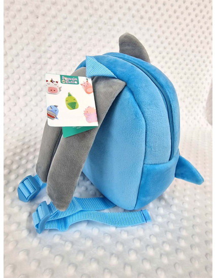 Ghiozdan personalizat baietel Rechin