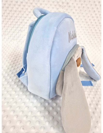 Ghiozdan personalizat baietel Iepur