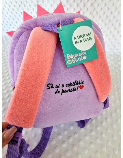 Ghiozdan personalizat fetita Arici