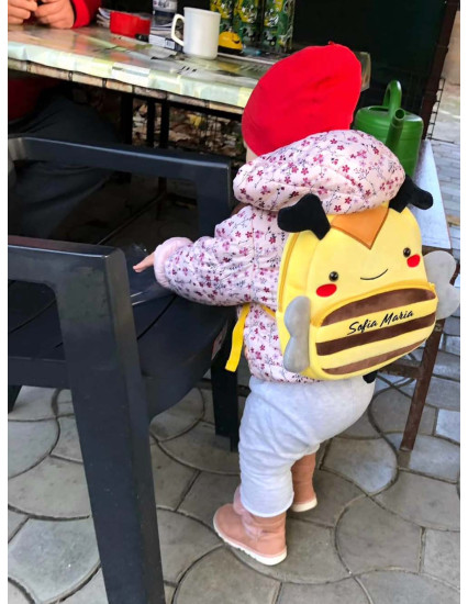 Ghiozdan personalizat fetita/baietel Albinuta