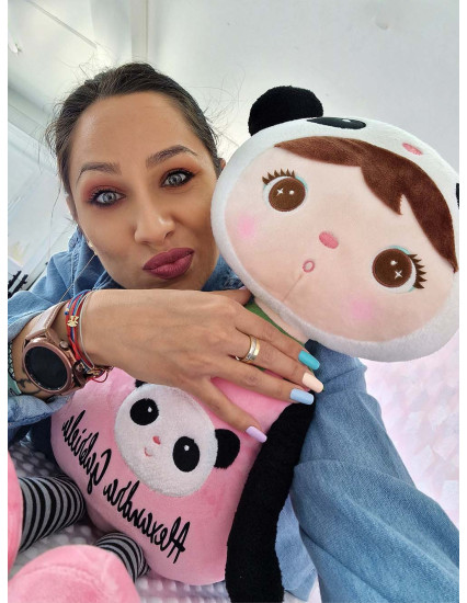 Papusa personalizata fetita Panda XL 2