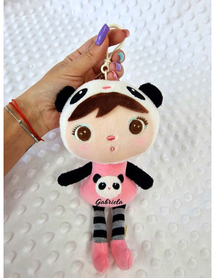 Papusa mica personalizata fetita Panda