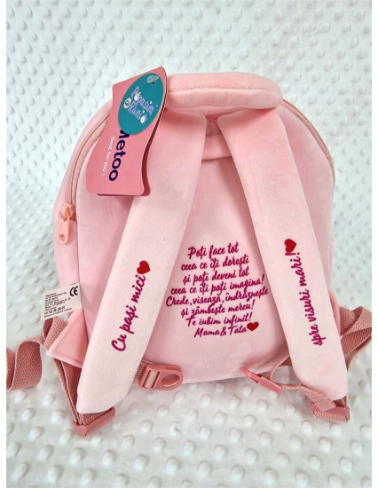 Ghiozdan personalizat fetita Pisi cu papusica...