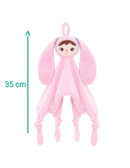 Jucarie de imbratisat personalizata fetita Iepuras