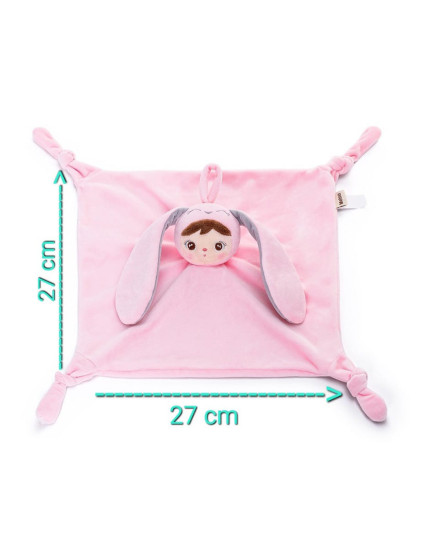 Jucarie de imbratisat personalizata fetita Iepuras