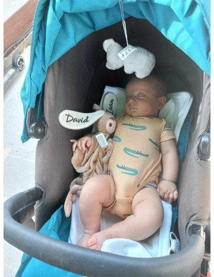 Jucarie de imbratisat personalizata baietel...