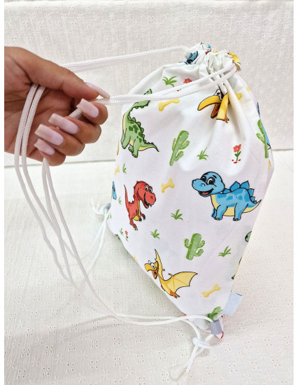 Saculet gradinita personalizat cu nume din Bumbac 40cm x... 2