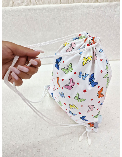 Saculet gradinita personalizat cu nume din Bumbac 40cm x... 2