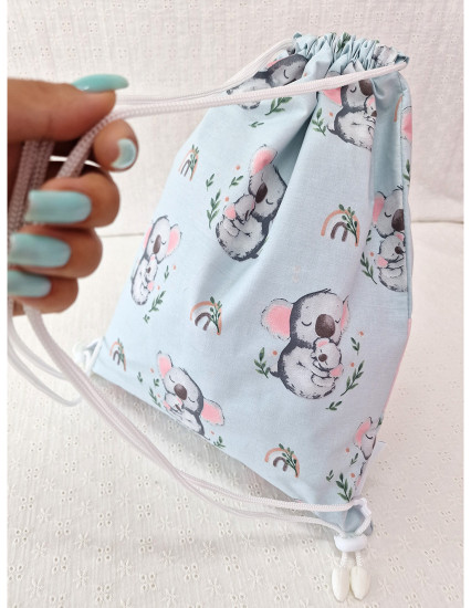 Saculet gradinita personalizat cu nume din Bumbac 40cm x... 2