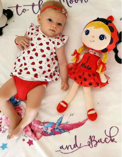 Papusa personalizata fetita Buburuza