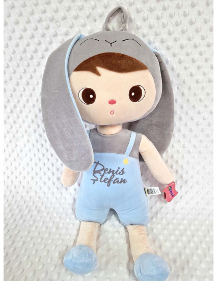 Papusa personalizata baietel Iepur XL