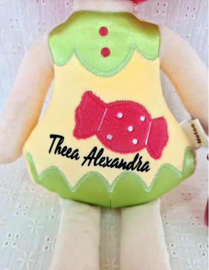 Papusa personalizata fetita Bombonica