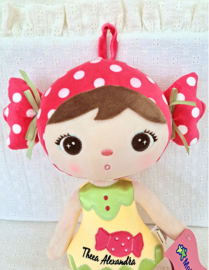 Papusa personalizata fetita Bombonica