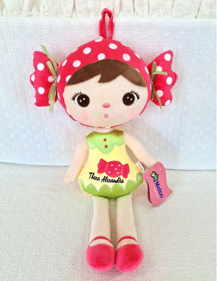 Papusa personalizata fetita Bombonica
