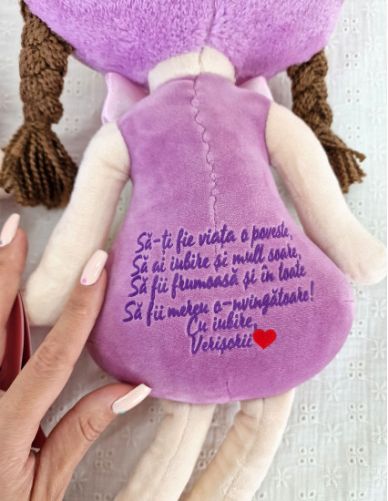 Papusa personalizata fetita Afinica