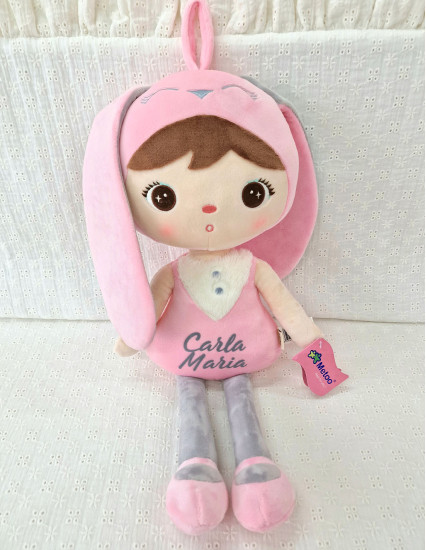 Papusa personalizata fetita Iepuras