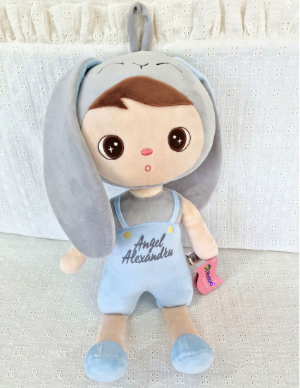 Papusa personalizata baietel Iepur 2