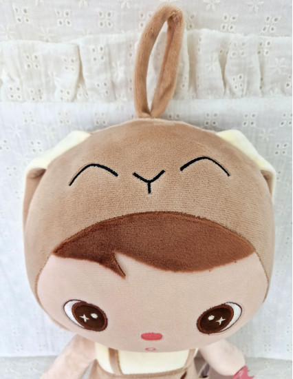 Papusa personalizata baietel Iepur Bej