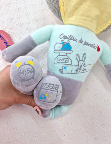 Papusa personalizata baietel Supererou