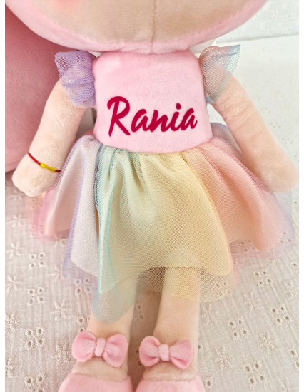 Ghiozdan personalizat Fetita Papusim cu...