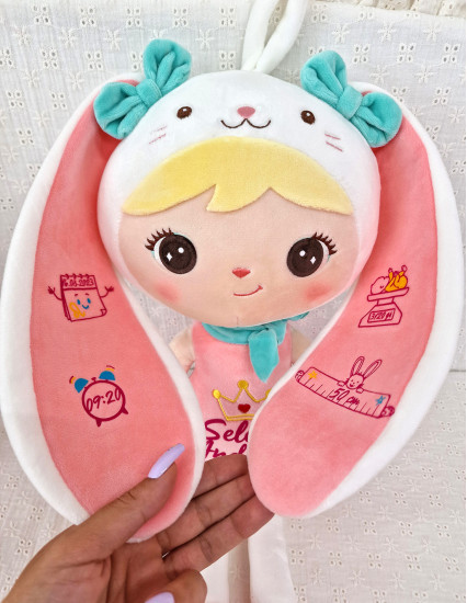 Papusa personalizata fetita Iepuras Papusim