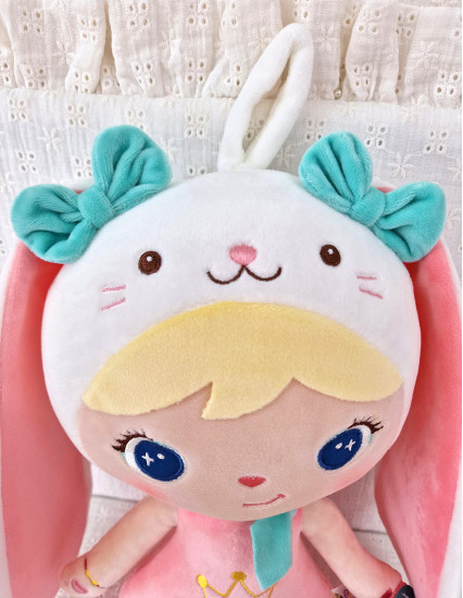 Papusa personalizata fetita Iepuras Papusim